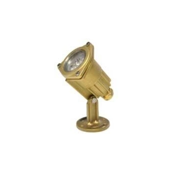 BRASS DICHRONIC LIGHTFIXTURE